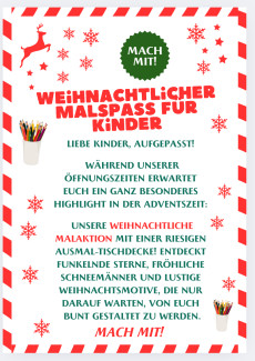 Malaktion für Kinder 